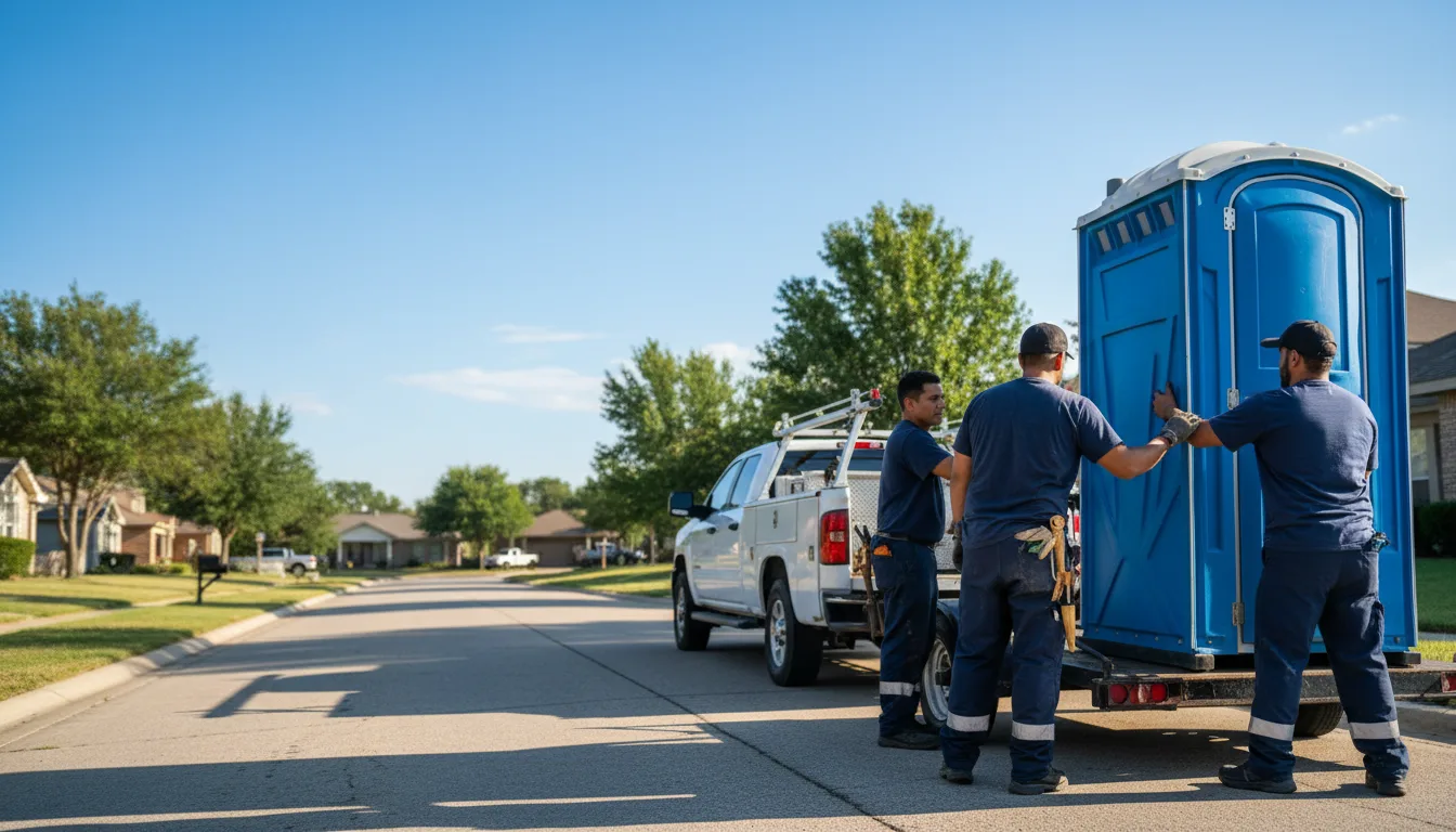 Portable Toilet Rental in Marissa, IL near me